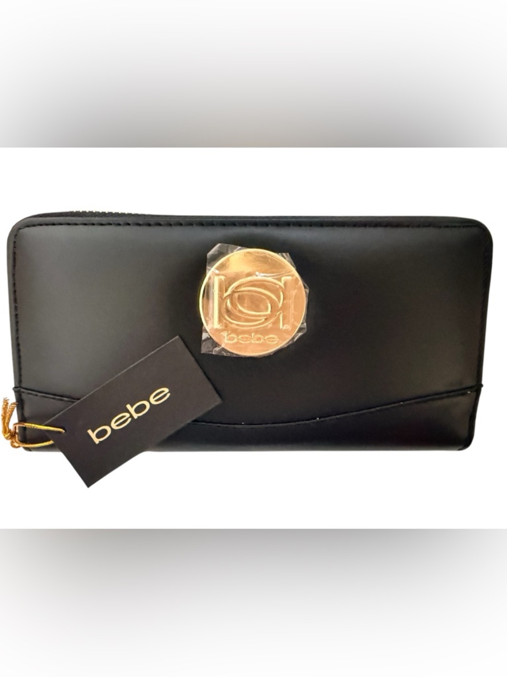 Bebe Melendy Zip-Around Clutch Wallet